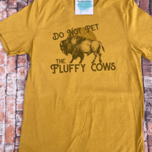 yellow fluffy cow 1