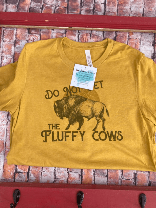 yellow fluffy cow 3