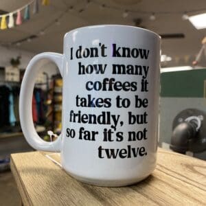 FRIENDLY COFFEE CERAMIC MUG