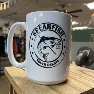 SPEARFISH CIRCLE FISH CERAMIC MUG