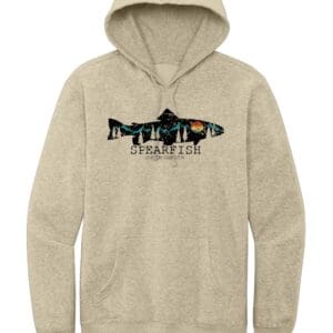 SPEARFISH BLACK FISH HOODIE
