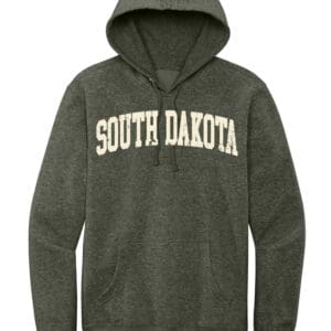 CREAM SOUTH DAKOTA BLOCK HOODIE