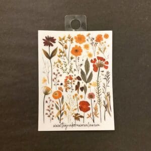 WILDFLOWERS STICKER