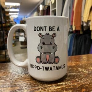HIPPO-TWATAMUS CERAMIC MUG