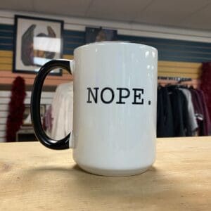 NOPE CERAMIC MUG