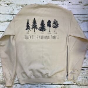 TREES OF THE BLACK HILLS CREWNECK