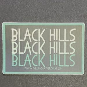 GREEN BLACK HILLS STICKER