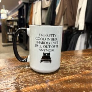 GOOD IN BED CERAMIC MUG