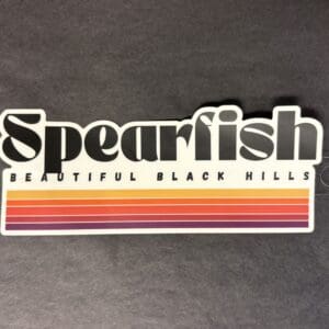 SPF BEAUTIFUL BLACK HILLS STICKER