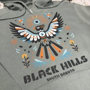 BLACK HILLS BIRD HOODIE
