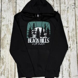 BLACK HILLS CUTOUT TREES HOODIE