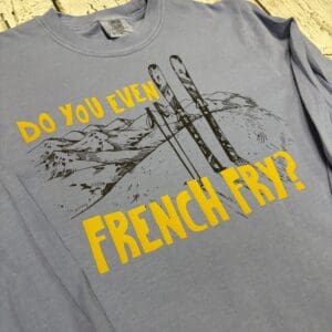 FRENCH FRY SKI LONG SLEEVE TEE