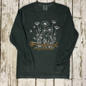 SPEARFISH FLOWERS LONG SLEEVE TEE