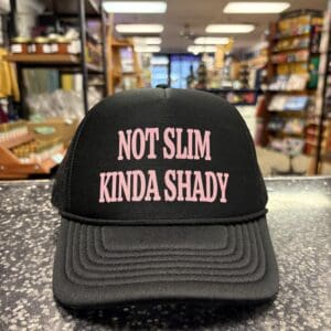NOT SLIM KINDA SHADY TRUCKER HAT