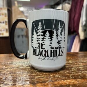BLACK HILLS CUTOUT TREES CERAMIC MUG