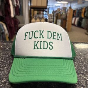 FUCK DEM KIDS TRUCKER HAT