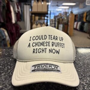 TEAR UP A CHINESE BUFFET TRUCKER HAT