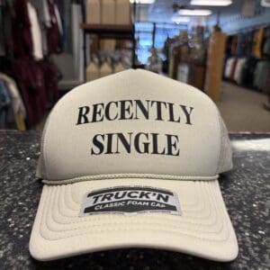 RECENTLY SINGLE TRUCKER HAT