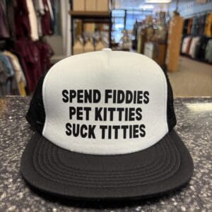 SPEND FIDDIES TRUCKER HAT