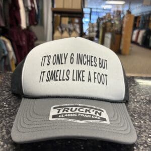 SMELLS LIKE A FOOT TRUCKER HAT