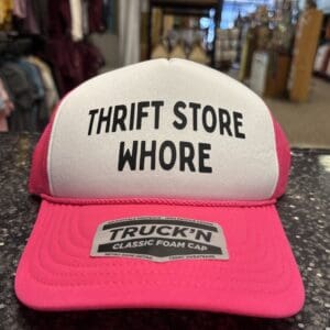 THRIFT STORE WHORE TRUCKER HAT