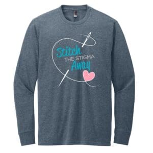 STITCH THE STIGMA AWAY LS TEE