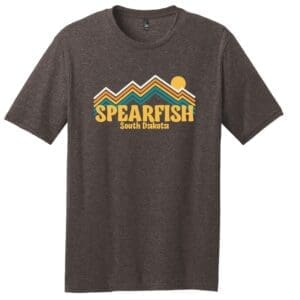 SPEARFISH RETRO MOUNTAIN LINES TEE