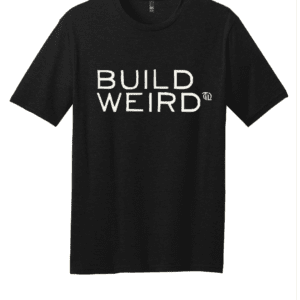 BUILD WEIRD TEE