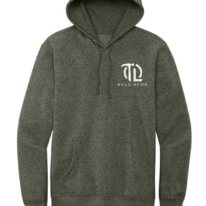 BUILD WEIRD LOGO LEFT CHEST HOODIE