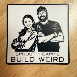 SPROUT + CAPPIE STICKER