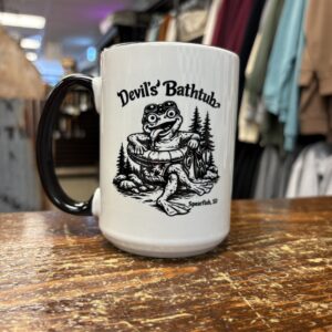 DEVILS BATHTUB CERAMIC MUG