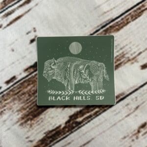 BLACK HILLS FOLK BUFFALO STICKER