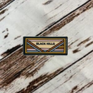 BLACK HILLS GEOMETRIC STICKER