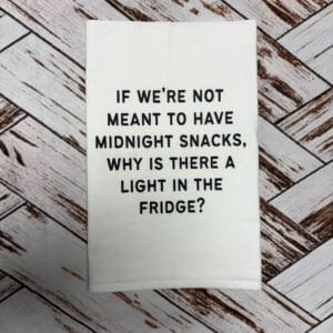 MIDNIGHT SNACKS TOWEL