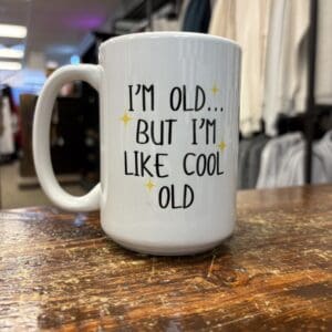 COOL OLD CERAMIC MUG