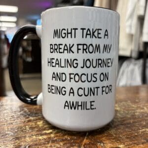 BEING A CUNT CERAMIC MUG